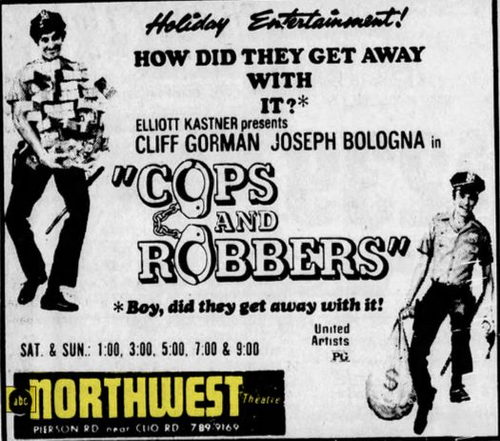 Northwest Theatre - Dec 8 1973 Ad (newer photo)